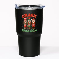 Deez Nuts Christmas Xmas Crack Nutcracker Nut Cracker Tumbler