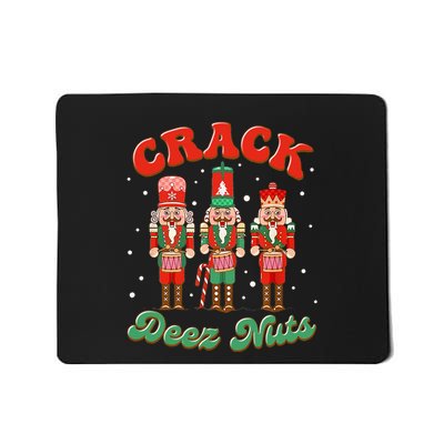 Deez Nuts Christmas Xmas Crack Nutcracker Nut Cracker Mousepad