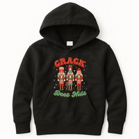 Deez Nuts Christmas Xmas Crack Nutcracker Nut Cracker Kids Hoodie