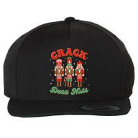Deez Nuts Christmas Xmas Crack Nutcracker Nut Cracker Wool Snapback Cap