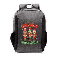 Deez Nuts Christmas Xmas Crack Nutcracker Nut Cracker Vector Backpack