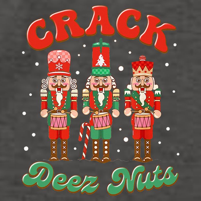 Deez Nuts Christmas Xmas Crack Nutcracker Nut Cracker Vector Backpack