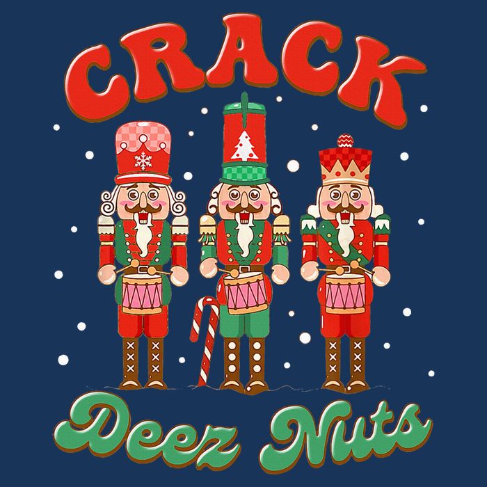 Deez Nuts Christmas Xmas Crack Nutcracker Nut Cracker Infant Baby Jersey Bodysuit