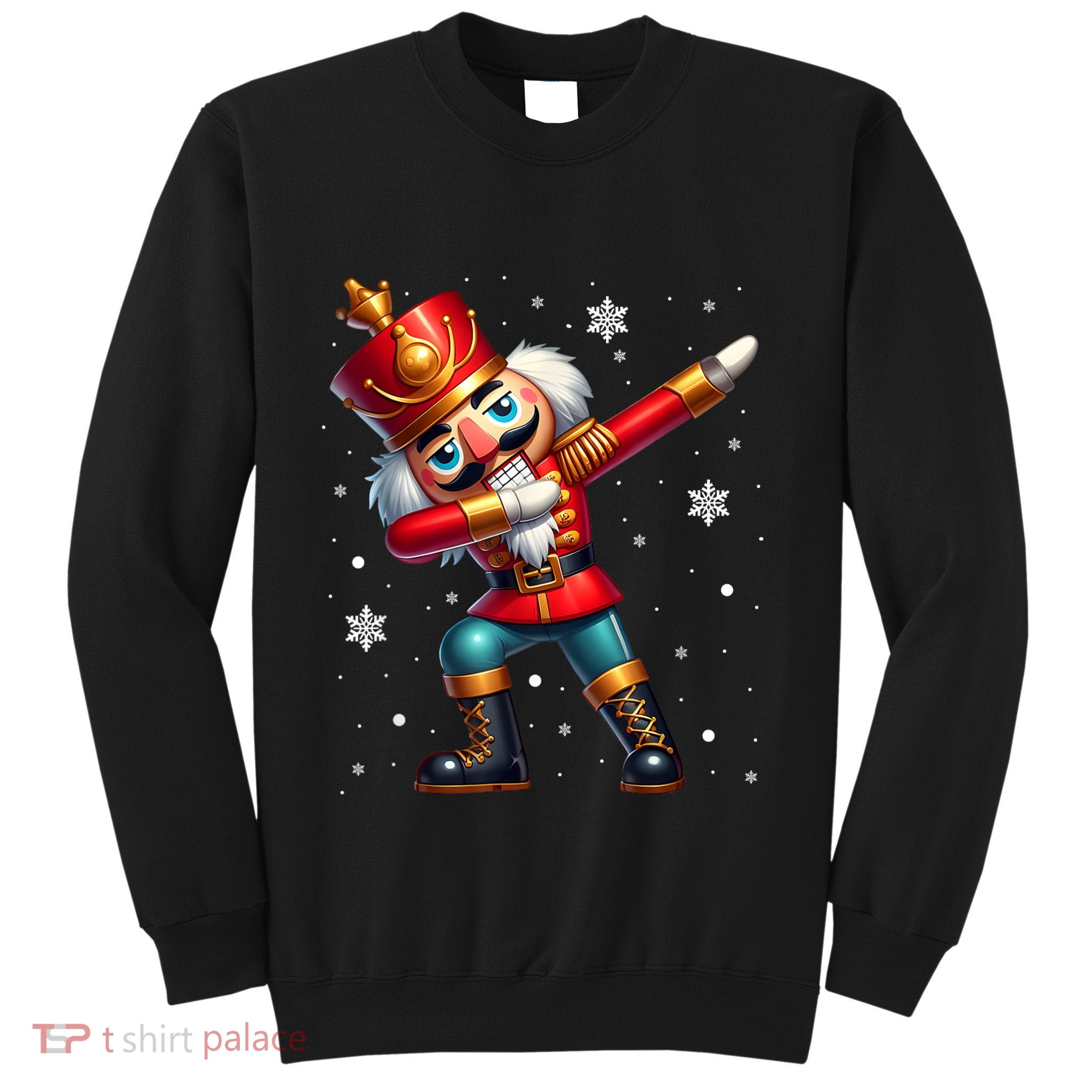 Dabbing Nutcracker Christmas Costume Matching Family Pajama Sweatshirt