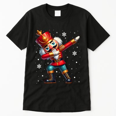 Dabbing Nutcracker Christmas Costume Matching Family Pajama Tall T-Shirt