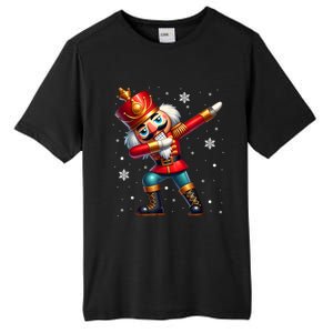 Dabbing Nutcracker Christmas Costume Matching Family Pajama Tall Fusion ChromaSoft Performance T-Shirt