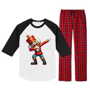 Dabbing Nutcracker Christmas Costume Matching Family Pajama Raglan Sleeve Pajama Set