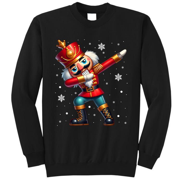 Dabbing Nutcracker Christmas Costume Matching Family Pajama Tall Sweatshirt