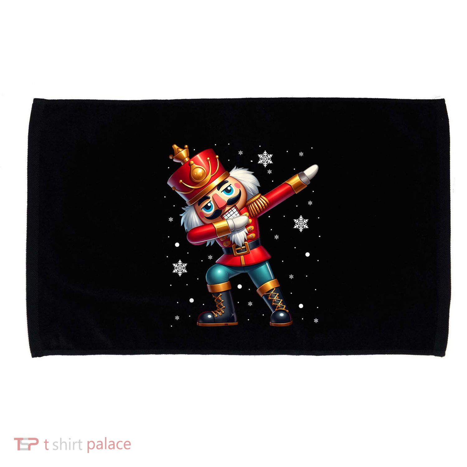 Dabbing Nutcracker Christmas Costume Matching Family Pajama Microfiber Hand Towel