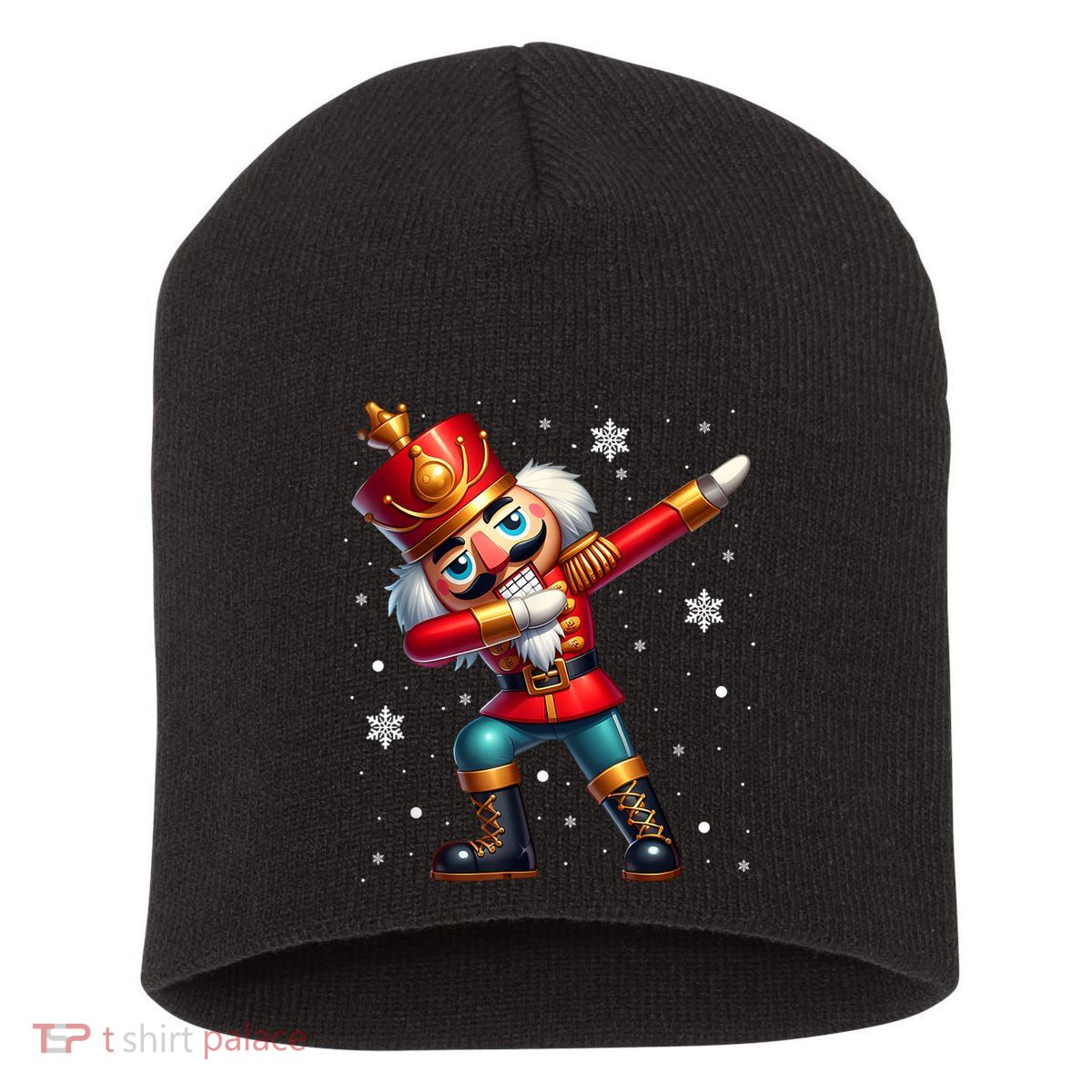 Dabbing Nutcracker Christmas Costume Matching Family Pajama Short Acrylic Beanie