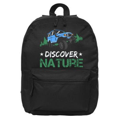 Discover Nature Camping Vintage 16 in Basic Backpack