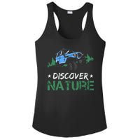 Discover Nature Camping Vintage Ladies PosiCharge Competitor Racerback Tank