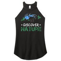 Discover Nature Camping Vintage Women's Perfect Tri Rocker Tank