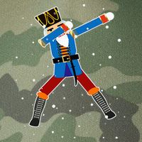 Dabbing Nutcracker Christmas Nutcracker Dab Xmas Legacy Tie Dye Trucker Hat