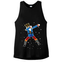 Dabbing Nutcracker Christmas Nutcracker Dab Xmas Ladies PosiCharge Tri-Blend Wicking Tank