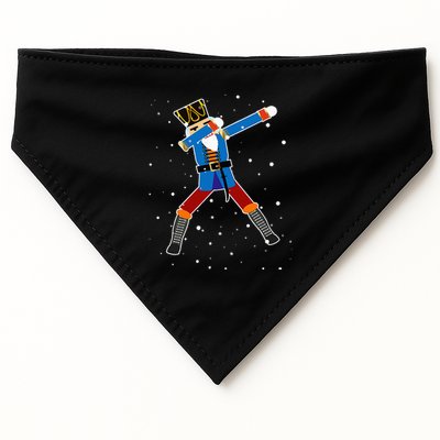 Dabbing Nutcracker Christmas Nutcracker Dab Xmas USA-Made Doggie Bandana