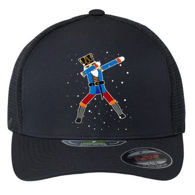 Dabbing Nutcracker Christmas Nutcracker Dab Xmas Flexfit Unipanel Trucker Cap