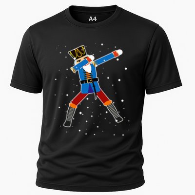 Dabbing Nutcracker Christmas Nutcracker Dab Xmas Cooling Performance Crew T-Shirt