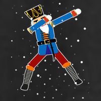Dabbing Nutcracker Christmas Nutcracker Dab Xmas Knit Cap Winter Beanie