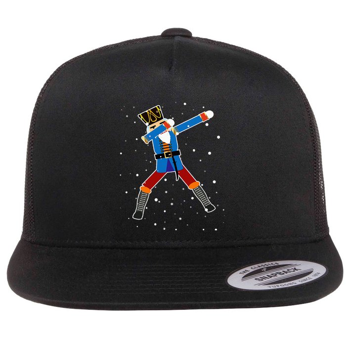 Dabbing Nutcracker Christmas Nutcracker Dab Xmas Flatbill Hat