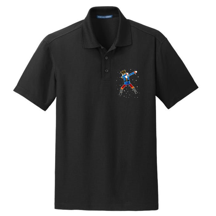 Dabbing Nutcracker Christmas Nutcracker Dab Xmas Dry Zone Grid Polo