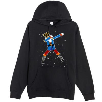 Dabbing Nutcracker Christmas Nutcracker Dab Xmas Premium Pullover Hoodie