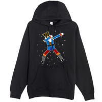 Dabbing Nutcracker Christmas Nutcracker Dab Xmas Premium Pullover Hoodie