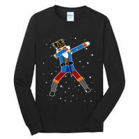 Dabbing Nutcracker Christmas Nutcracker Dab Xmas Tall Long Sleeve T-Shirt
