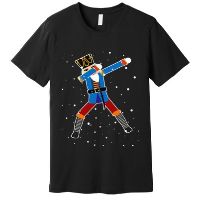 Dabbing Nutcracker Christmas Nutcracker Dab Xmas Premium T-Shirt