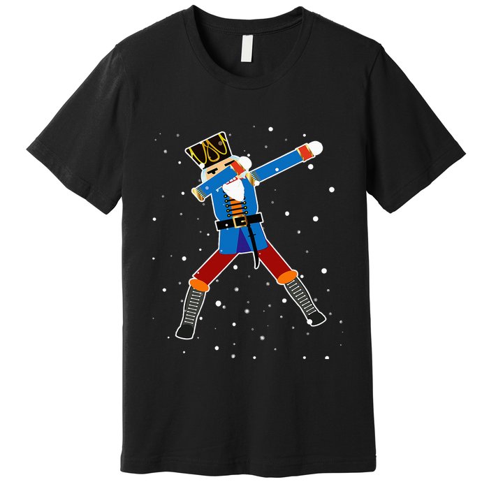 Dabbing Nutcracker Christmas Nutcracker Dab Xmas Premium T-Shirt