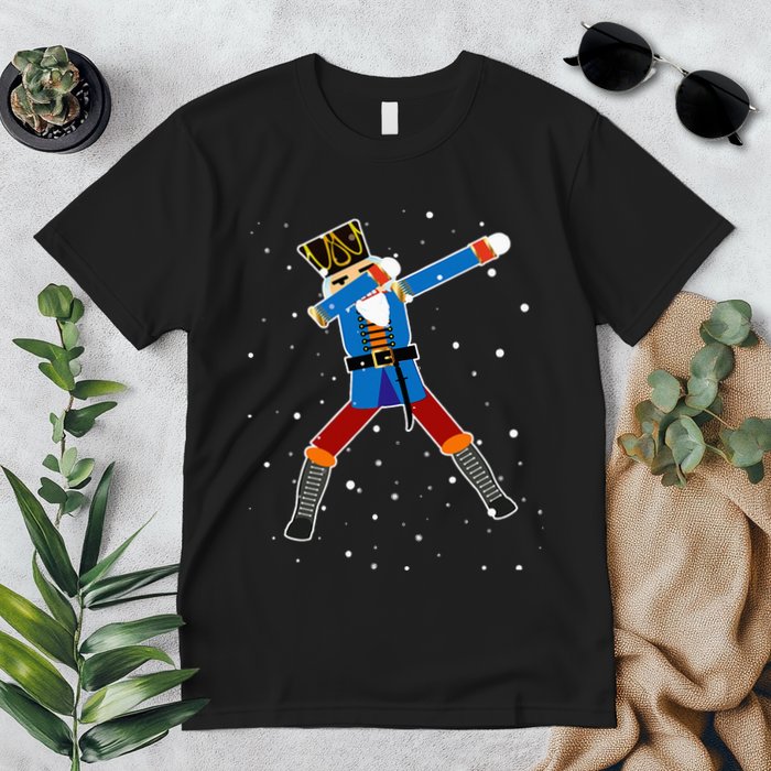 Dabbing Nutcracker Christmas Nutcracker Dab Xmas Premium T-Shirt