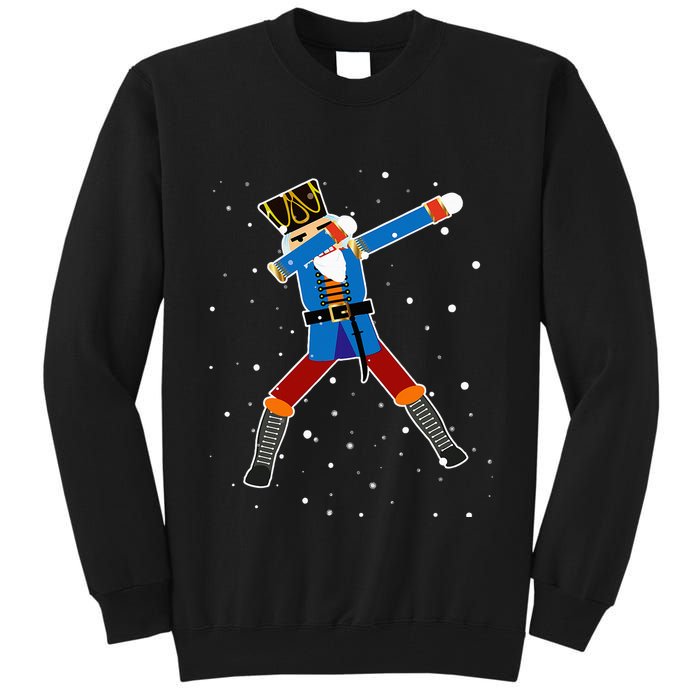 Dabbing Nutcracker Christmas Nutcracker Dab Xmas Tall Sweatshirt
