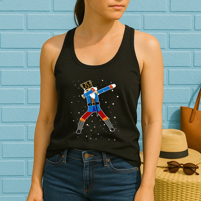 Dabbing Nutcracker Christmas Nutcracker Dab Xmas Womens Tank Top