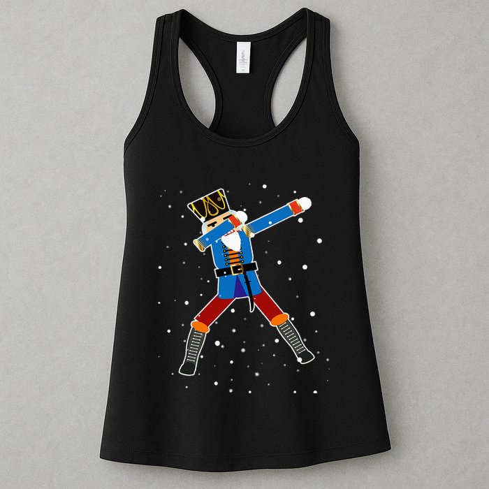 Dabbing Nutcracker Christmas Nutcracker Dab Xmas Womens Tank Top