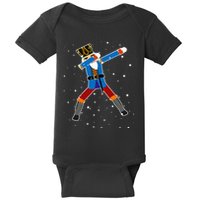 Dabbing Nutcracker Christmas Nutcracker Dab Xmas Baby Bodysuit