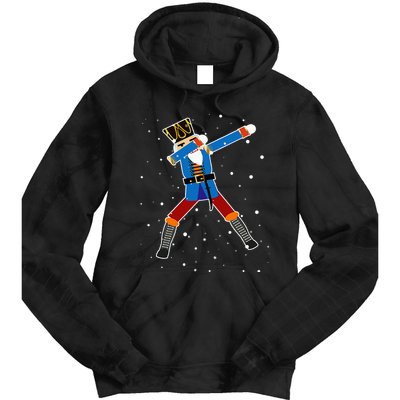 Dabbing Nutcracker Christmas Nutcracker Dab Xmas Tie Dye Hoodie