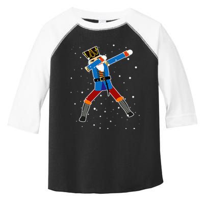 Dabbing Nutcracker Christmas Nutcracker Dab Xmas Toddler Fine Jersey T-Shirt