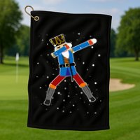 Dabbing Nutcracker Christmas Nutcracker Dab Xmas Golf Towel