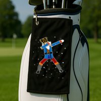 Dabbing Nutcracker Christmas Nutcracker Dab Xmas Golf Towel