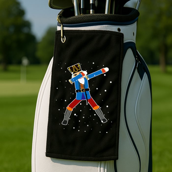 Dabbing Nutcracker Christmas Nutcracker Dab Xmas Golf Towel