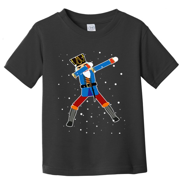Dabbing Nutcracker Christmas Nutcracker Dab Xmas Toddler T-Shirt