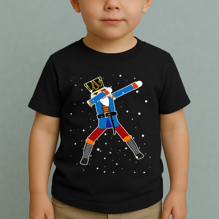 Dabbing Nutcracker Christmas Nutcracker Dab Xmas Toddler T-Shirt