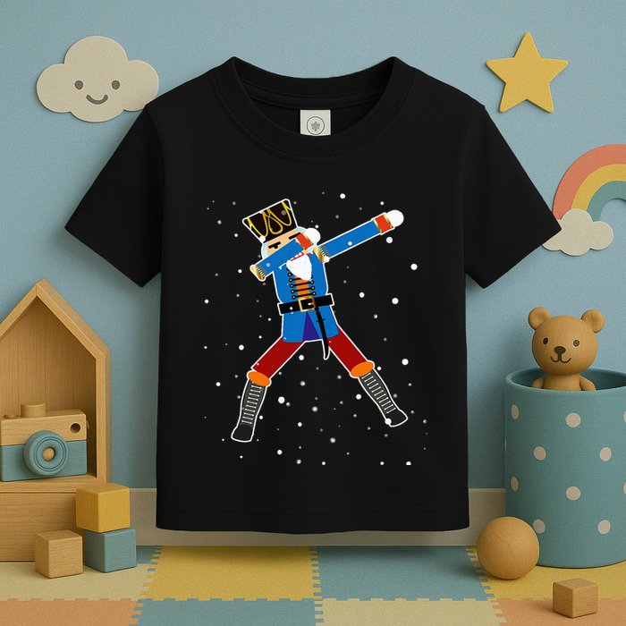 Dabbing Nutcracker Christmas Nutcracker Dab Xmas Toddler T-Shirt