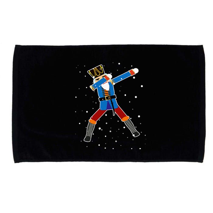 Dabbing Nutcracker Christmas Nutcracker Dab Xmas Microfiber Hand Towel