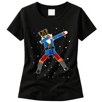 Dabbing Nutcracker Christmas Nutcracker Dab Xmas Womens T-Shirt