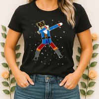 Dabbing Nutcracker Christmas Nutcracker Dab Xmas Womens T-Shirt