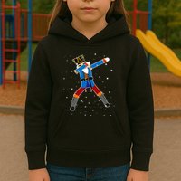 Dabbing Nutcracker Christmas Nutcracker Dab Xmas Kids Hoodie