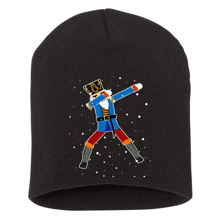 Dabbing Nutcracker Christmas Nutcracker Dab Xmas Short Acrylic Beanie