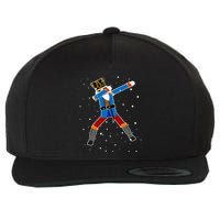 Dabbing Nutcracker Christmas Nutcracker Dab Xmas Wool Snapback Cap