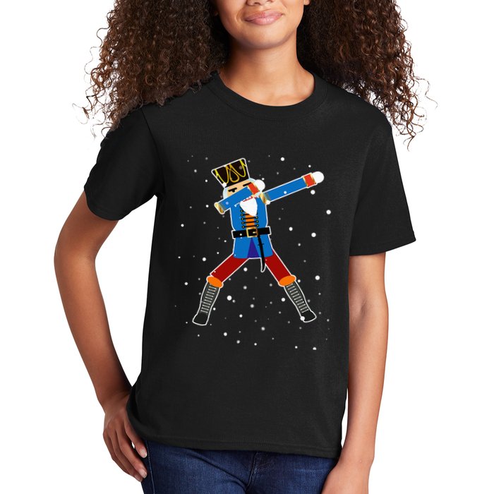 Dabbing Nutcracker Christmas Nutcracker Dab Xmas Kids T-Shirt